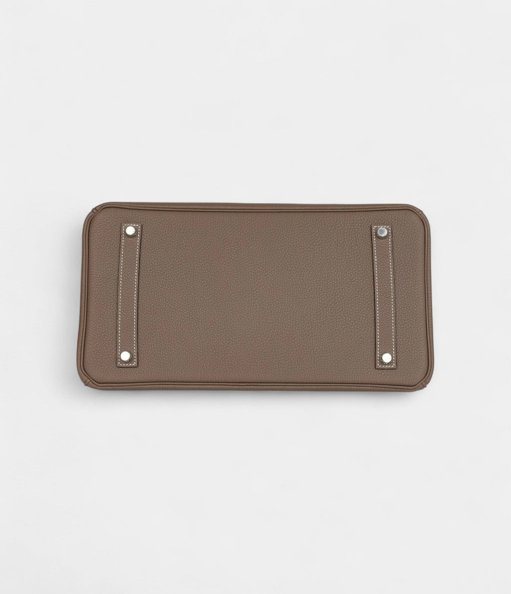 HM BK 35 Etoupe Togo Palladium Hardware