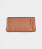 HM BK 35 Flag Ficelle and Paprika Toile Fauve Barenia Permabrass Hardware