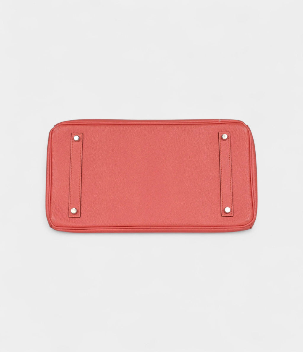 HM BK 35 Flamingo Epsom Palladium Hardware