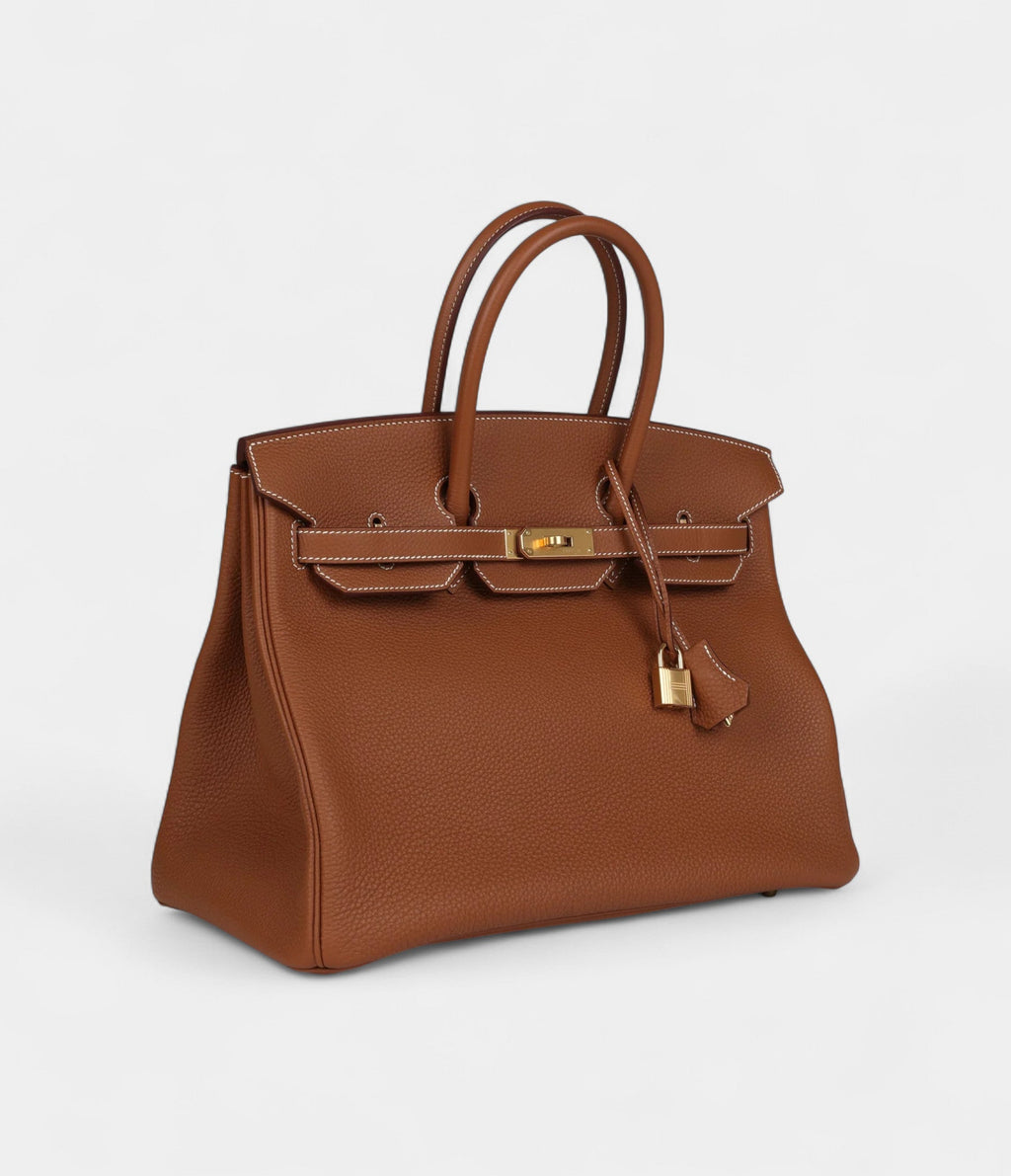 HM BK 35 Gold Togo Gold Hardware