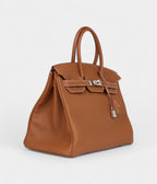 HM BK 35 Gold Togo Palladium Hardware