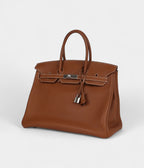 HM BK 35 Gold Togo Palladium Hardware