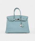 HM BK 35 Gray Ciel Togo Palladium Hardware