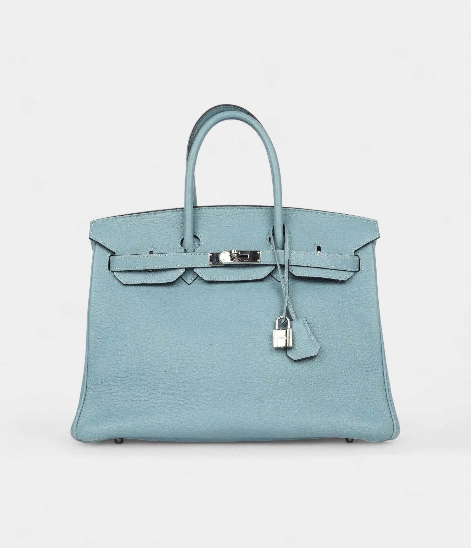 HM BK 35 Gray Ciel Togo Palladium Hardware