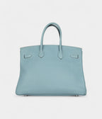 HM BK 35 Gray Ciel Togo Palladium Hardware