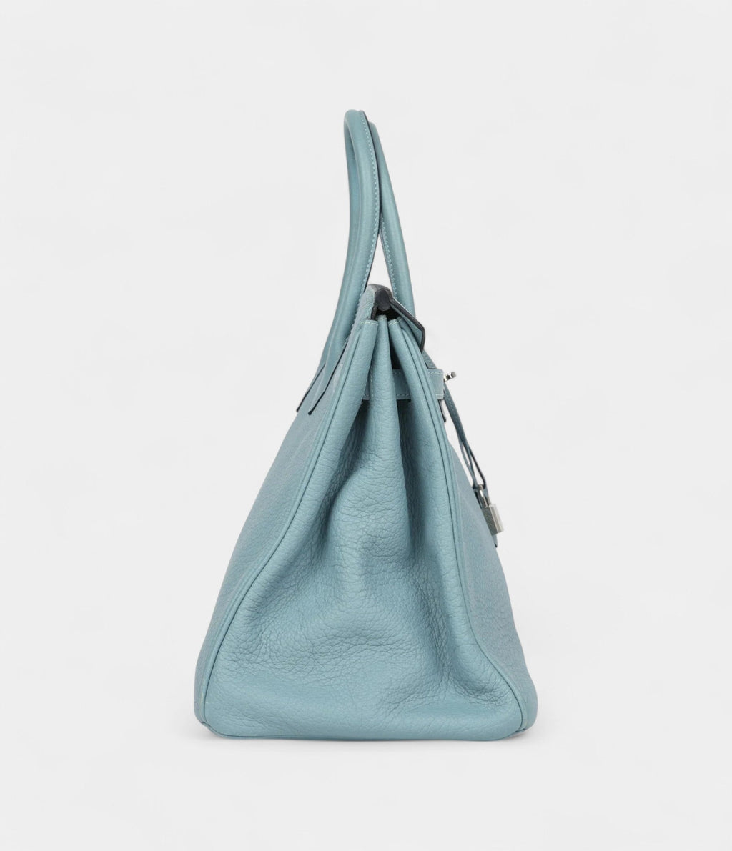 HM BK 35 Gray Ciel Togo Palladium Hardware
