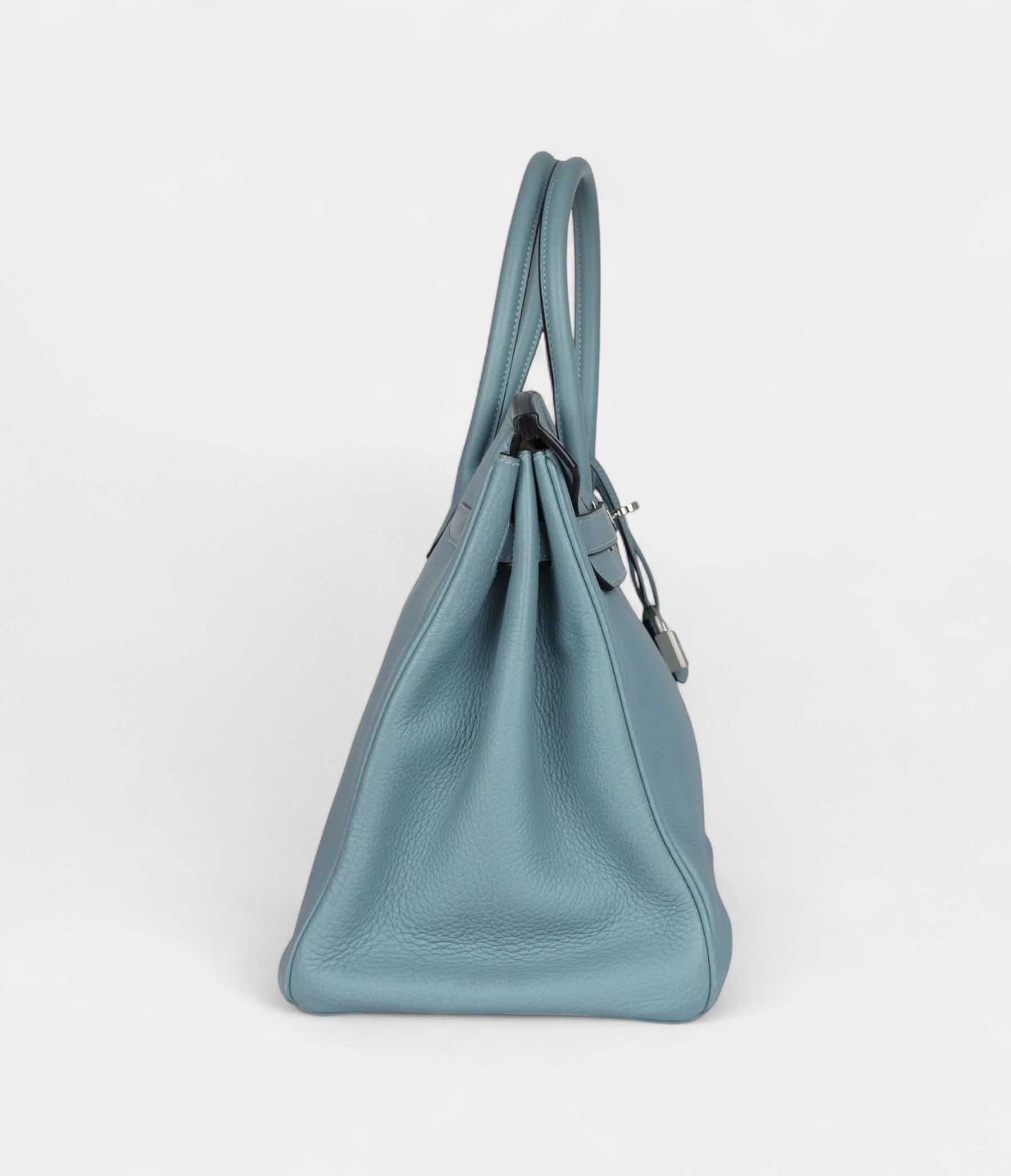 HM BK 35 Green Blue Ciel Togo Palladium Hardware
