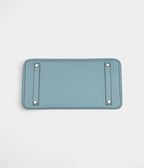 HM BK 35 Green Blue Ciel Togo Palladium Hardware