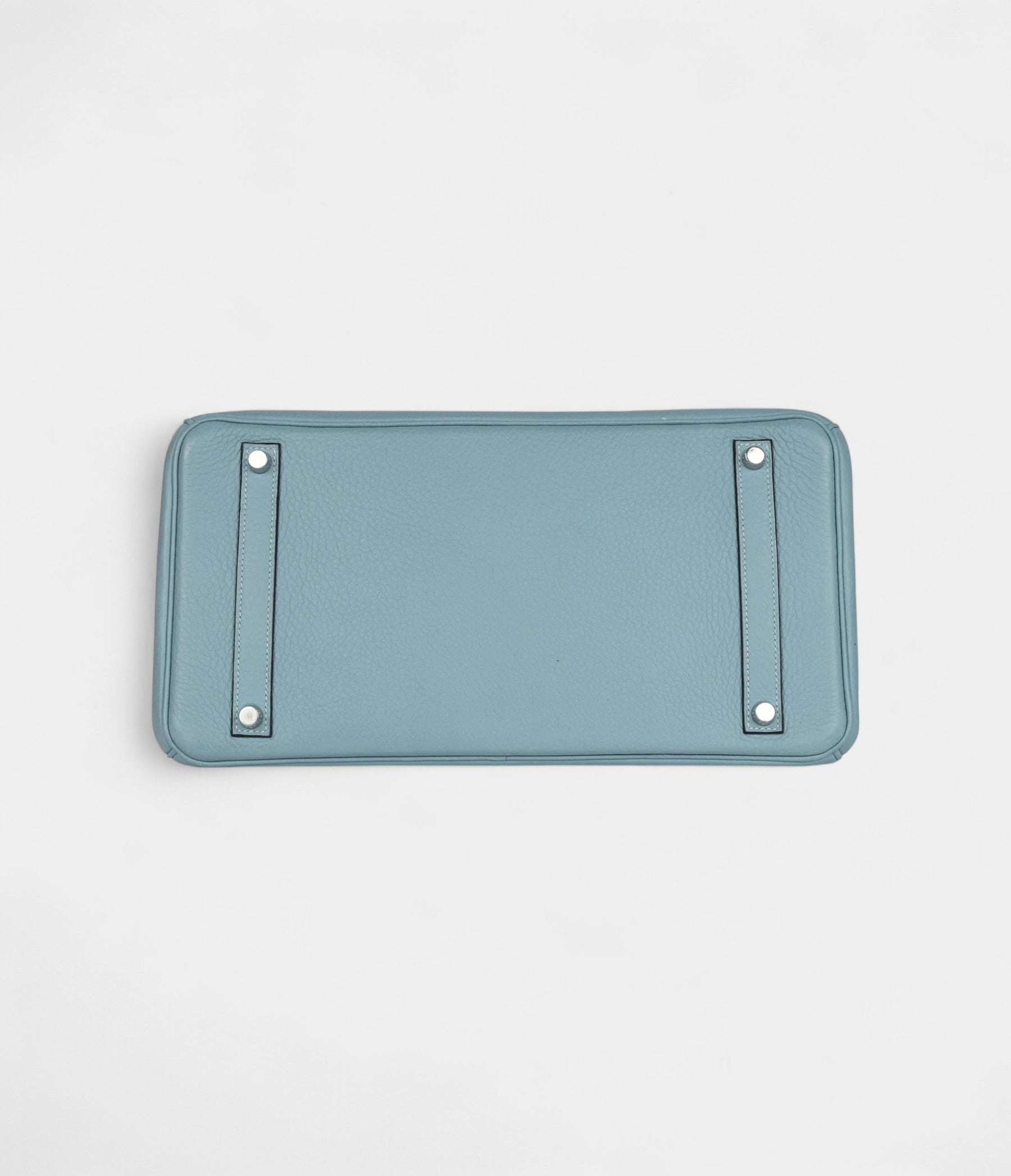HM BK 35 Green Blue Ciel Togo Palladium Hardware