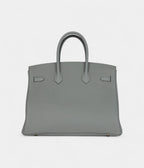 HM BK 35 Gris Mouette Togo Gold Hardware