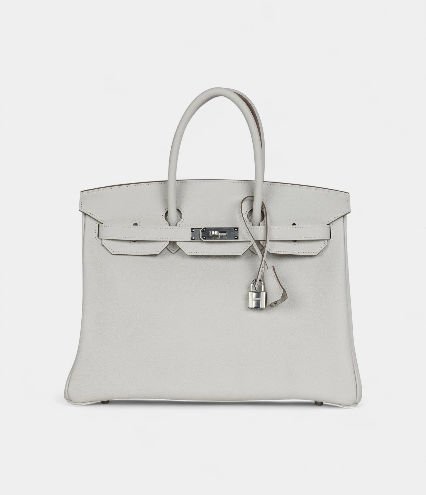 HM BK 35 Gris Pale Togo Palladium Hardware