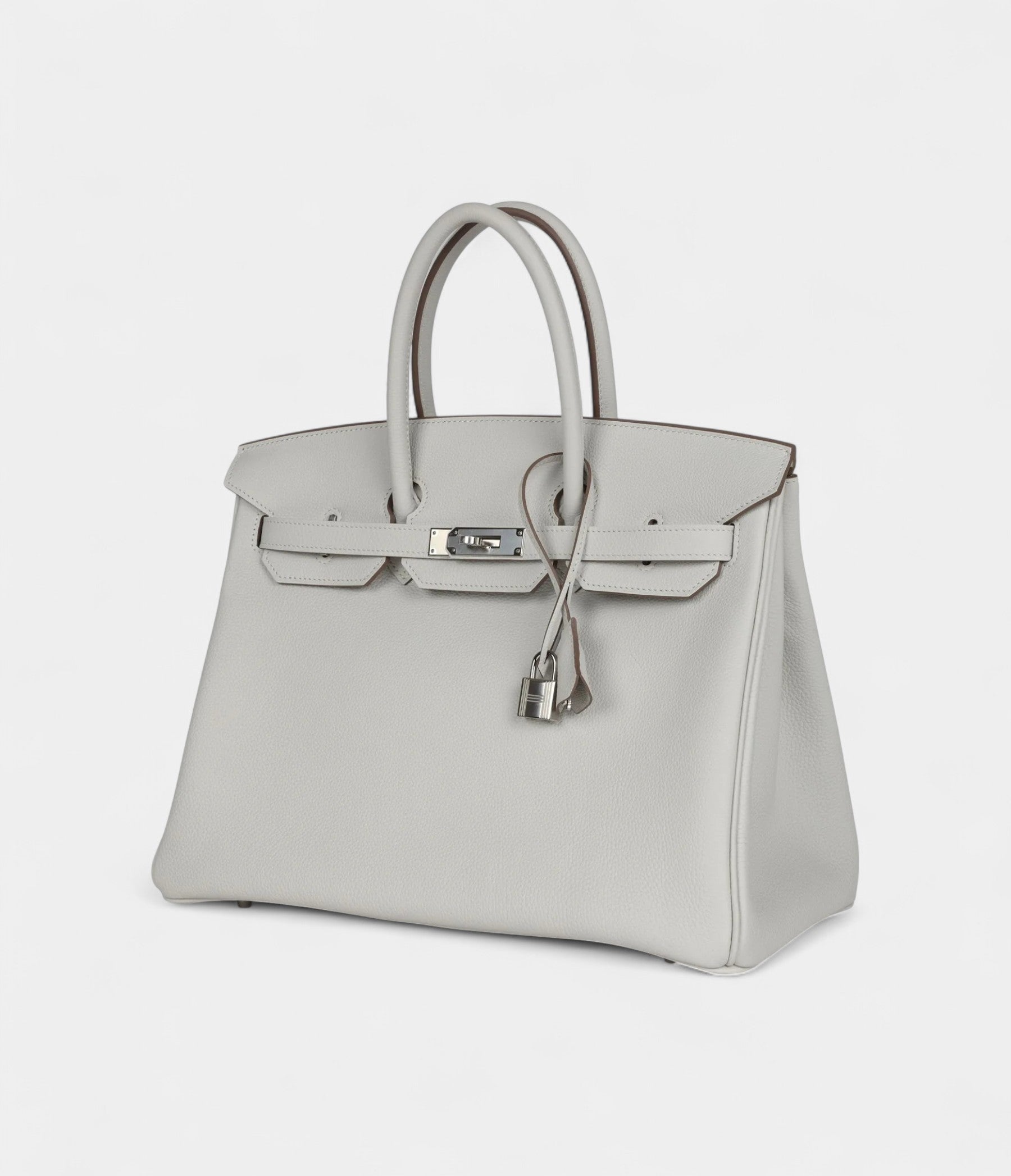 HM BK 35 Gris Pale Togo Palladium Hardware