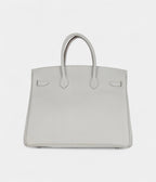 HM BK 35 Gris Pale Togo Palladium Hardware