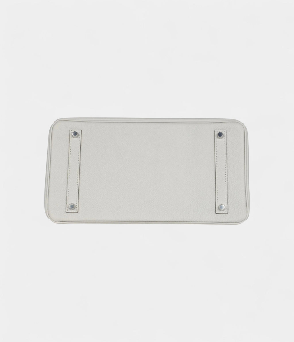 HM BK 35 Gris Pale Togo Palladium Hardware