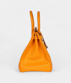 HM BK 35 Jaune D'or Candy Epsom Permabrass Hardware