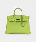 HM BK 35 Kiwi Candy Epsom Palladium Hardware