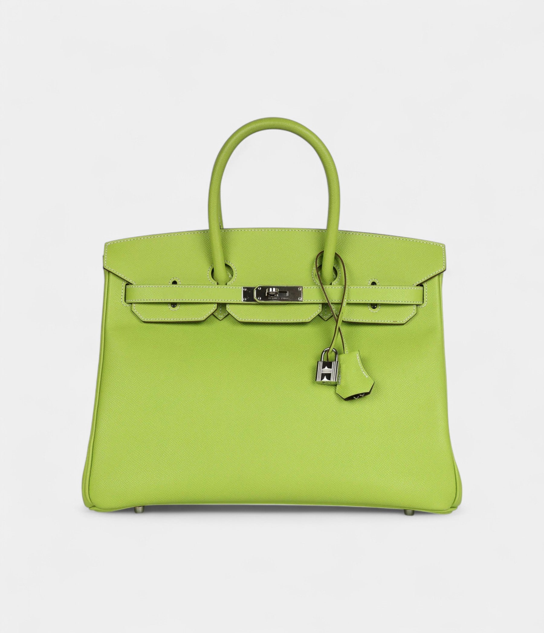 HM BK 35 Kiwi Candy Epsom Palladium Hardware