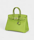 HM BK 35 Kiwi Candy Epsom Palladium Hardware