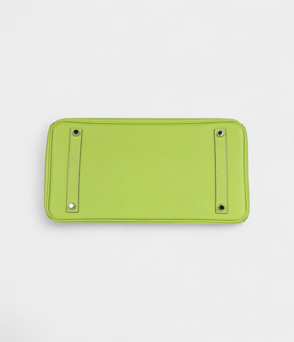 HM BK 35 Kiwi Candy Epsom Palladium Hardware