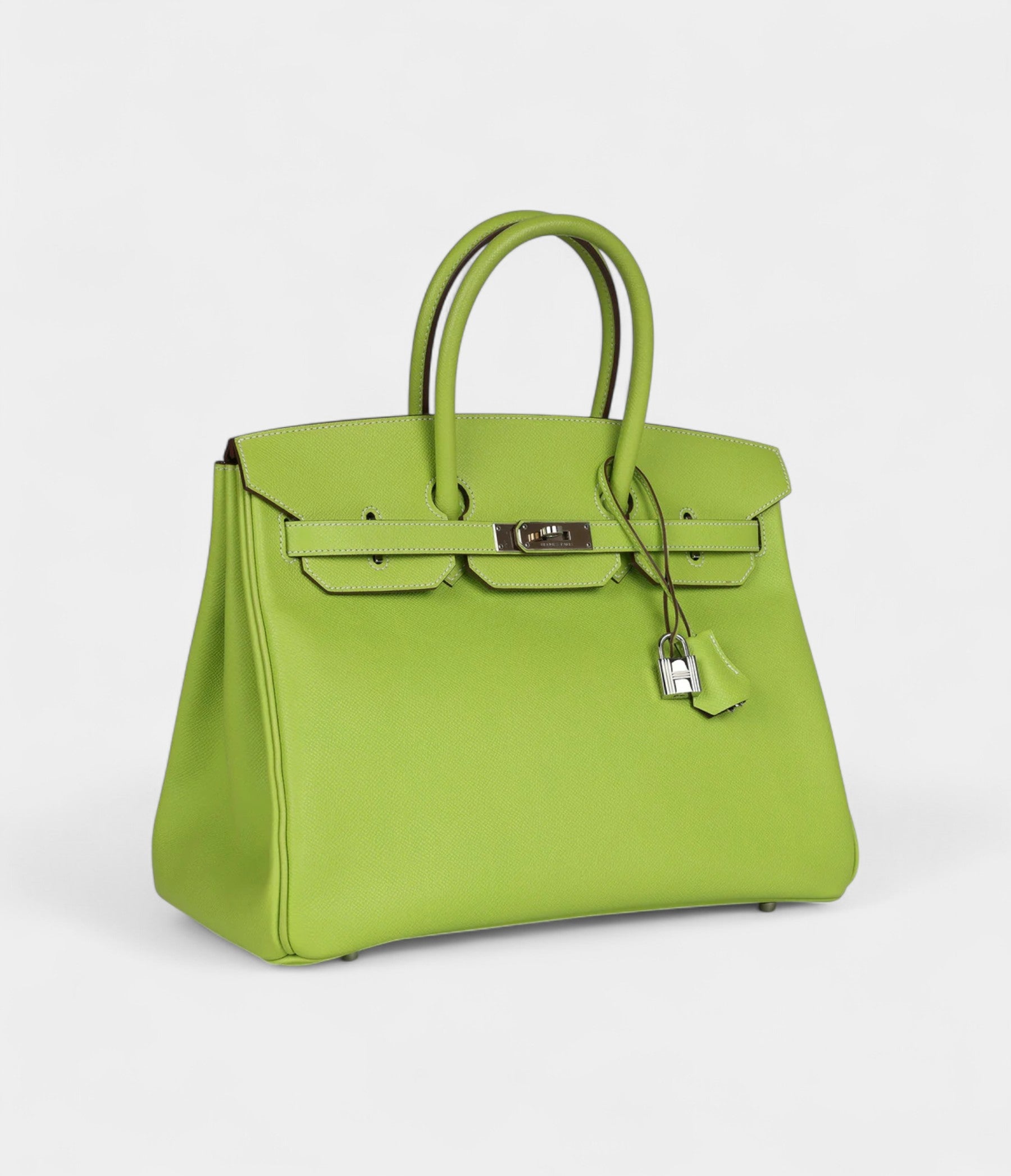 HM BK 35 Kiwi Candy Epsom Palladium Hardware