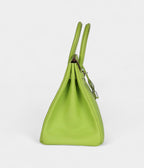 HM BK 35 Kiwi Candy Epsom Palladium Hardware