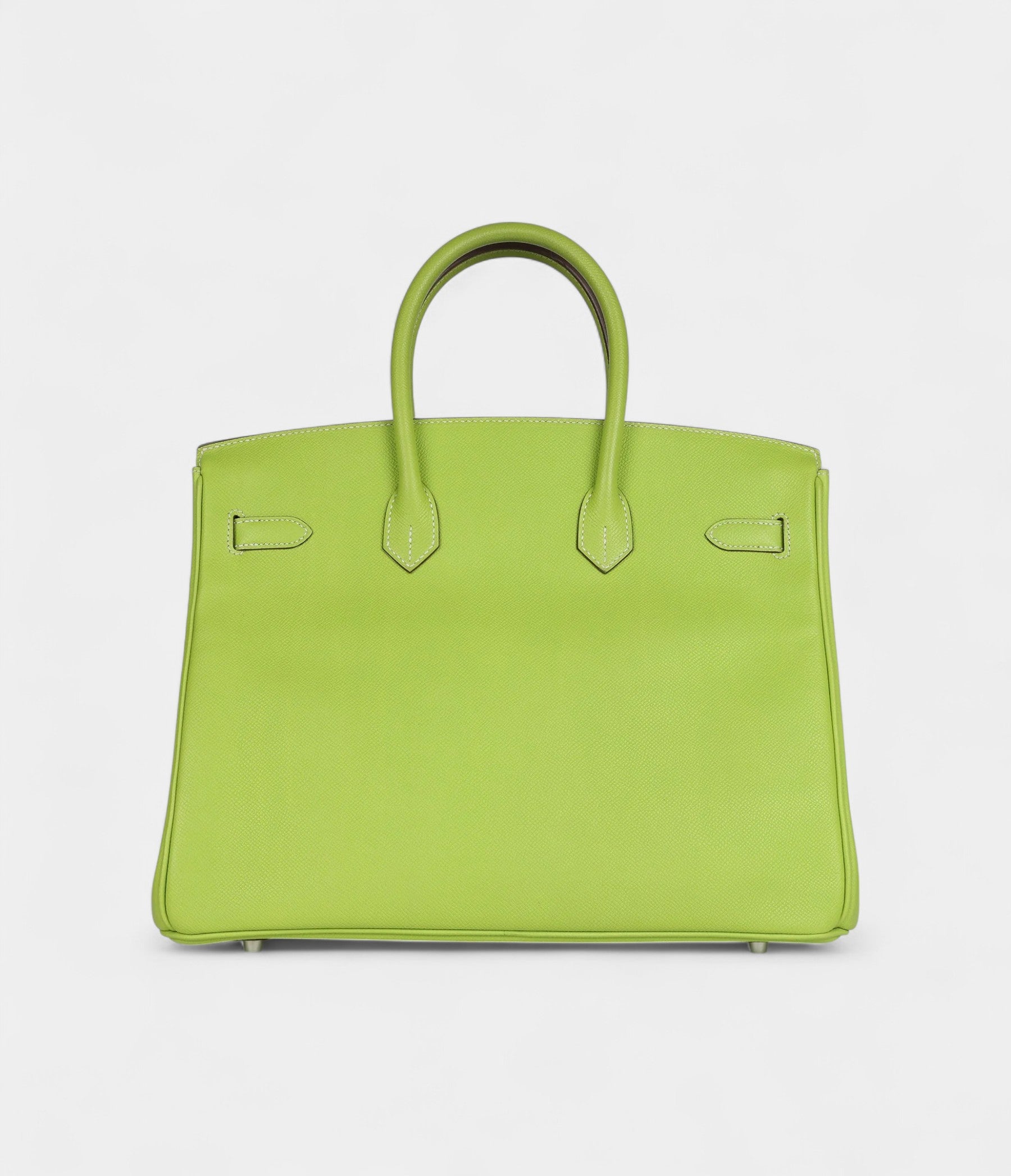HM BK 35 Olive Green Kiwi Candy Epsom Palladium Hardware