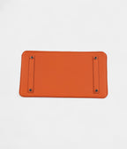 HM BK 35 Orange Togo Palladium Hardware