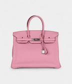 HM BK 35 Pink Bubblegum Togo Palladium Hardware