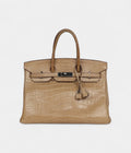 HM BK 35 Poussiere Matte Alligator Palladium Hardware
