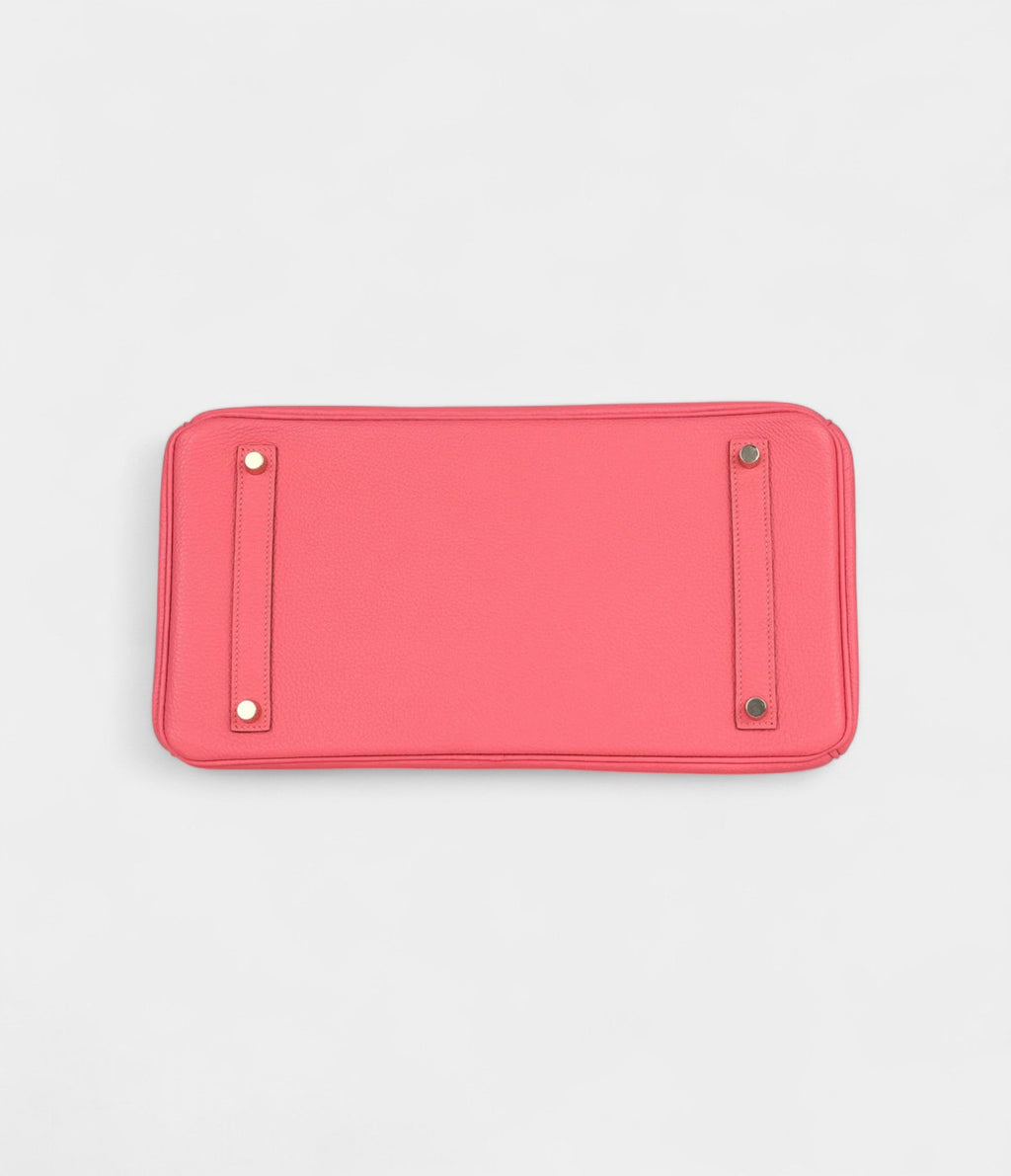 HM BK 35 Rose Lipstick Togo Gold Hardware