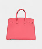 HM BK 35 Rose Lipstick Togo Gold Hardware
