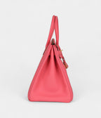 HM BK 35 Rose Lipstick Togo Gold Hardware