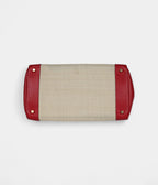 HM BK 35 Rouge Vif Buffalo and Crinoline Gold Hardware