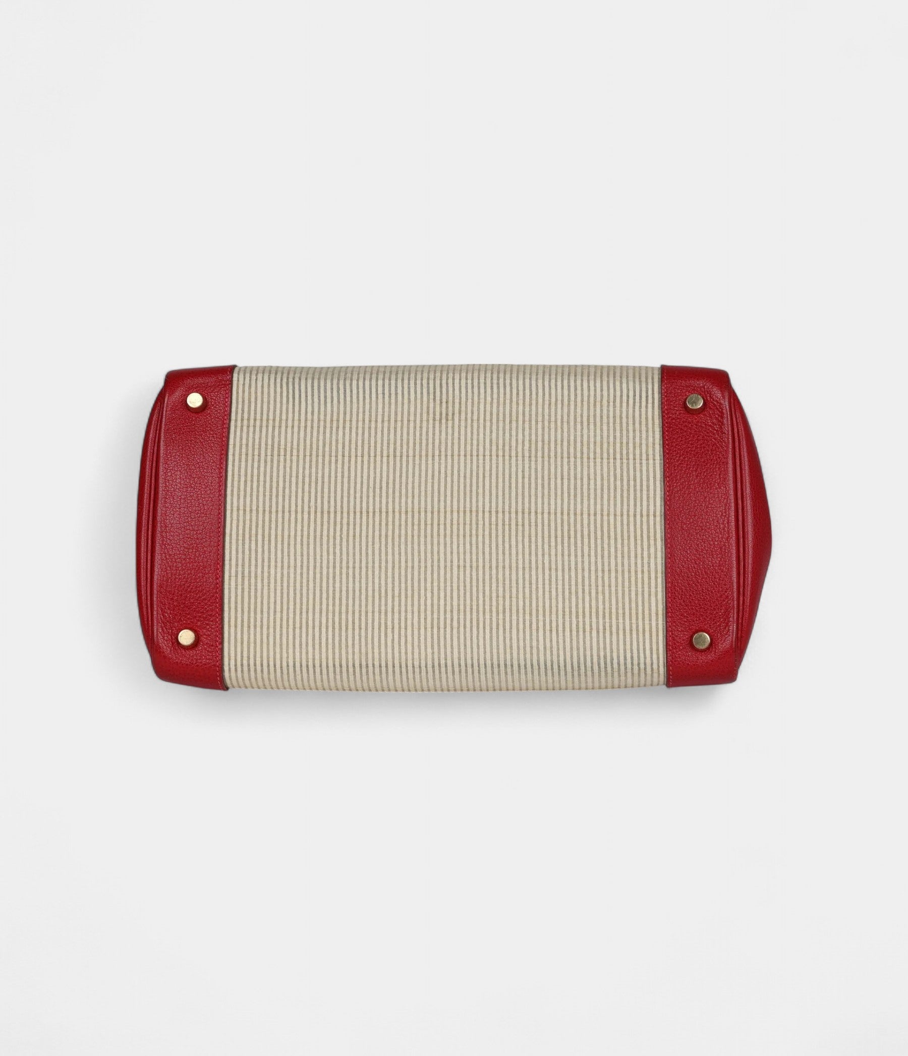 HM BK 35 Rouge Vif Buffalo and Crinoline Gold Hardware