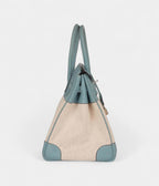 HM BK 35 Toile H and Ciel Clemence Palladium Hardware