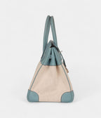 HM BK 35 Toile H and Ciel Clemence Palladium Hardware