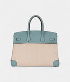 HM BK 35 Toile H and Ciel Clemence Palladium Hardware