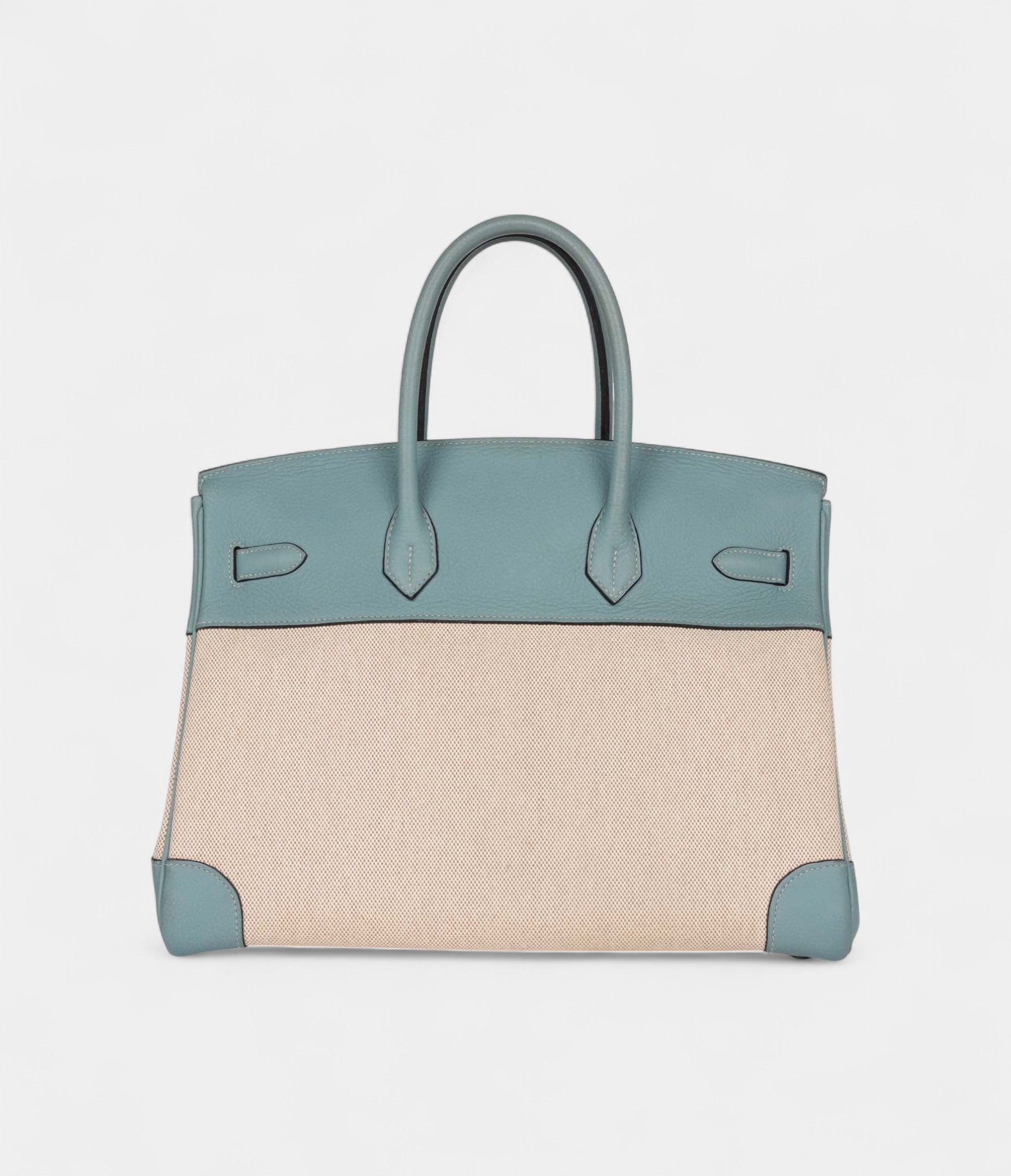 HM BK 35 Toile H and Ciel Clemence Palladium Hardware
