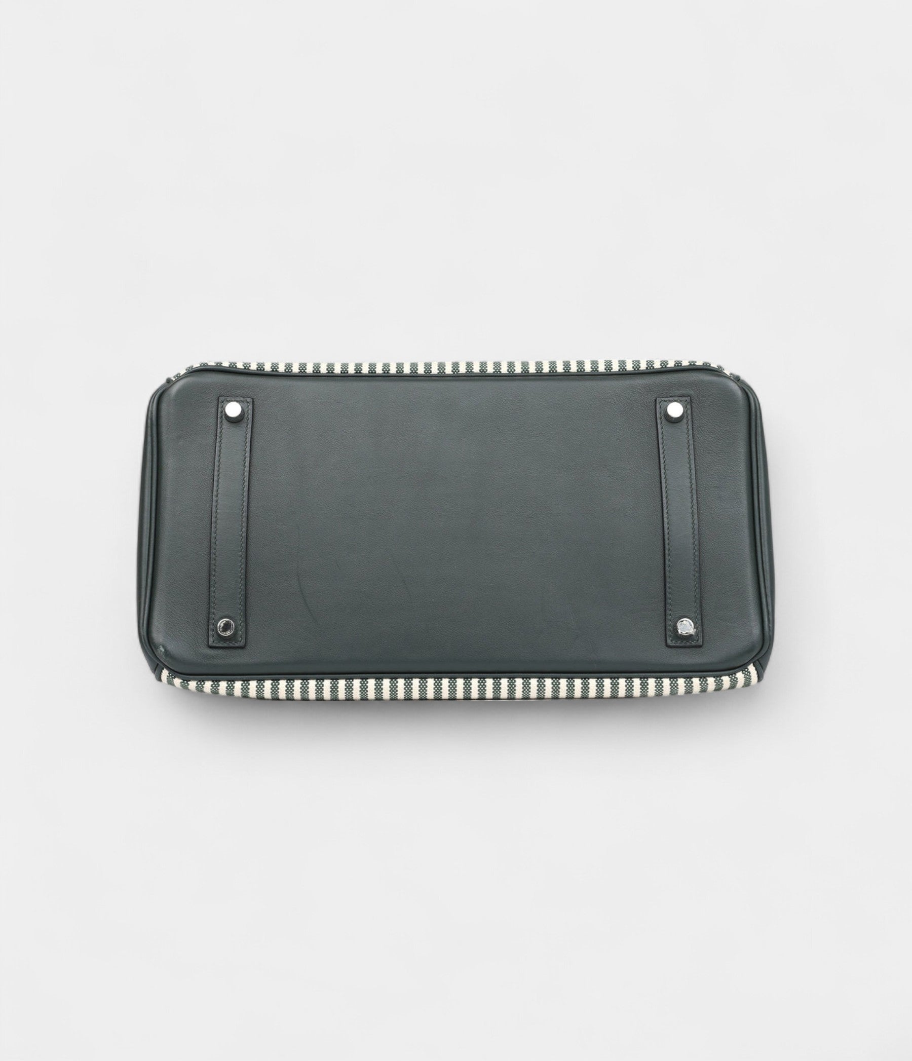 HM BK 35 Toile Riga and Vert Anglais Swift Palladium Hardware