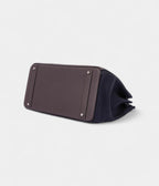 HM BK 40 Black Matte Porosus Crocodile Gold Hardware