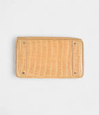 HM BK 40 Poussiere Porosus Crocodile Beige Palladium Hardware