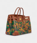 HM BK 40 Toile Epsom Camouflage Gold Hardware