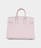 HM BK Sellier 25 Mauve Pale Epsom Palladium Hardware