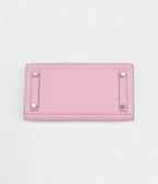 HM BK Sellier 25 Mauve Sylvestre and Bleu Glacier Epsom Brushed Gold Hardware