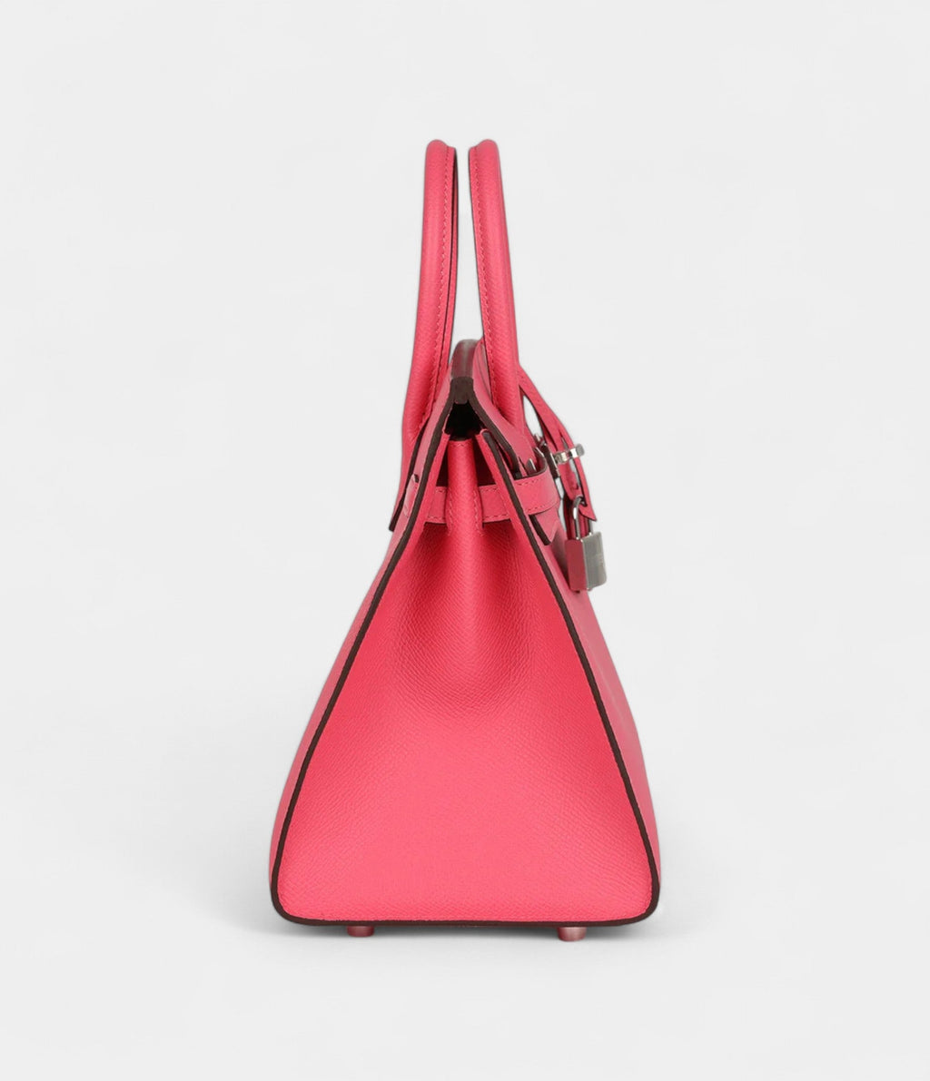 HM BK Sellier 25 Rose Azalee Epsom Palladium Hardware