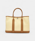 HMBiscuit Negonda and Écru Twill H Canvas Verso Garden Party 30 TPM Palladium Hardware
