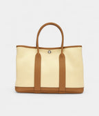 HMBiscuit Negonda and Écru Twill H Canvas Verso Garden Party 30 TPM Palladium Hardware