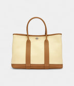 HMBiscuit Negonda and Écru Twill H Canvas Verso Garden Party 30 TPM Palladium Hardware