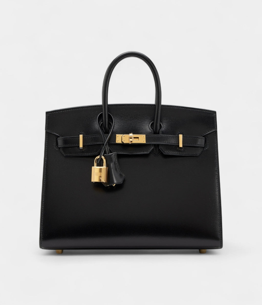 HMBlack Box Calf Sellier BK 25 Gold Hardware