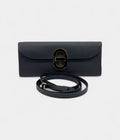 Hermes Black Leather Maillon To-Go Wallet